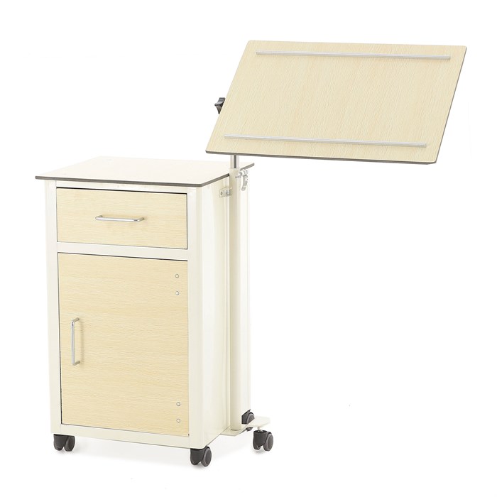 Тумба прикроватная с поворотной столешницей из HPL пластика ПТ-001 ПТ-001