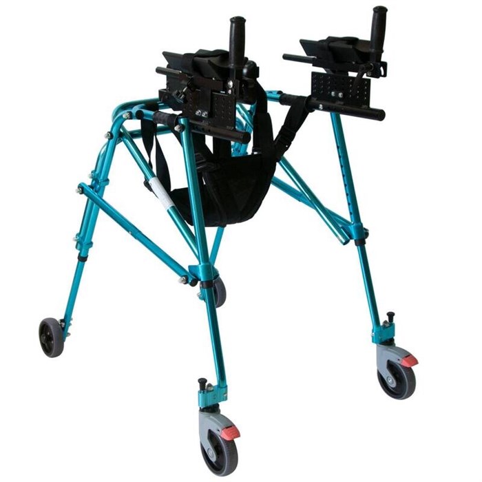 Ходунки с дополнительной фиксацией (поддержкой) тела, в том числе для больных детским церебральным параличом (ДЦП) торговой марки "Мега-Оптим" Мега-921 Мега-921