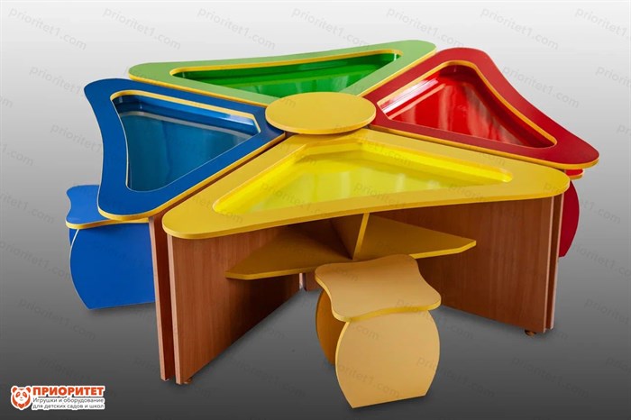 Тактильный песочный комплекс Ромашка 45854