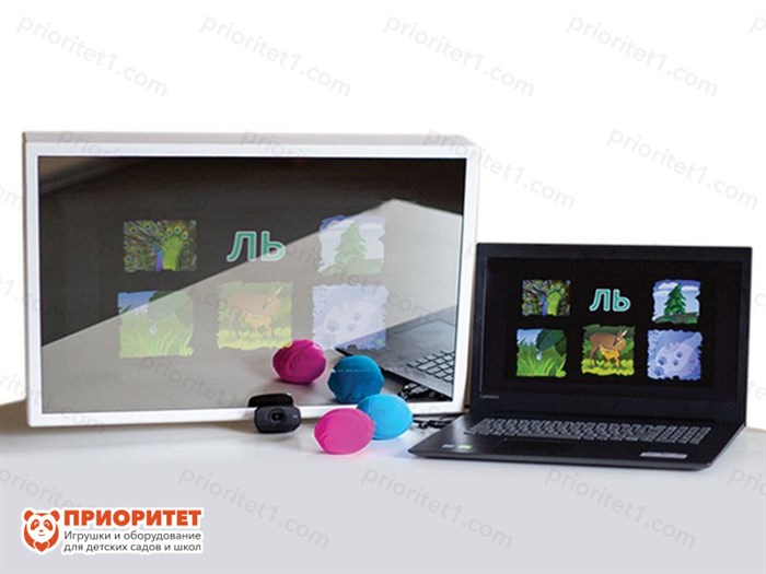 Умное зеркало логопеда (диагональ 35,23 дюйма) 60692