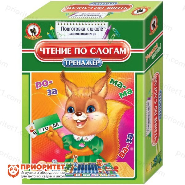 Речевой логопедический тренажер Чтение по слогам 89982
