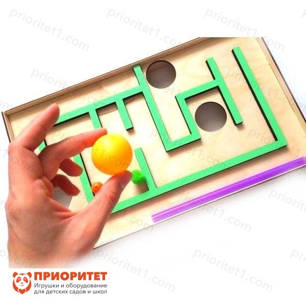 Дыхательный тренажер Лабиринт (логопедическая игра на развитие речевого дыхания), Сенсорика 84112