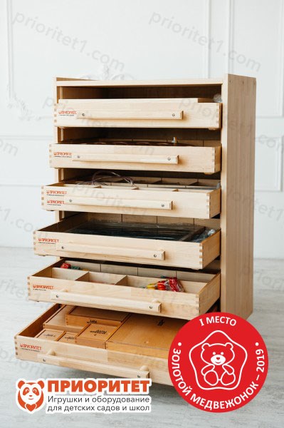 Развивающий мини-набор психолога Приоритет L (6 модулей) 12934