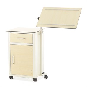 Тумба прикроватная с поворотной столешницей из HPL пластика ПТ-001 ПТ-001