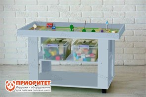 Игровой ландшафтный стол Приоритет Плюс (серый) 88390