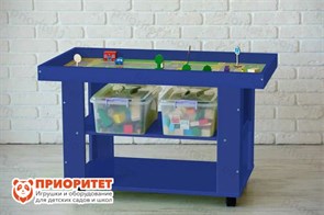 Игровой ландшафтный стол Приоритет Плюс (синий) 88392