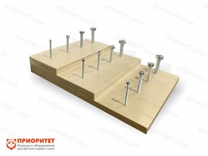 Тренажер для развития пальцев рук Гайки 61854