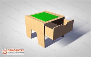 Лего-стол для конструирования Новые горизонты (натуральный) 48398