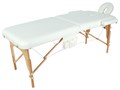 Массажный стол складной деревянный Med-Mos JF-AY01 2-х секционный (МСТ-003Л) МСТ-003Л
