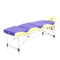 Массажный стол складной алюминиевый Med-Mos JFAL01A М/К (3-х секционный) (МСТ-102Л) МСТ-102Л