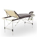 Массажный стол складной алюминиевый Med-Mos JFAL01A (PA3.20.13A-01) 3-х секционный PA3.20.13A-01