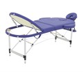 Массажный стол складной алюминиевый Med-Mos JFAL03 М/К (3-х секционный)  (МСТ-3310ВЛ) JFAL03 М/К