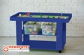 Игровой ландшафтный стол Приоритет Плюс (синий) 88392