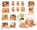 Игровой набор Дары Фребеля (6 методических пособий) 85934